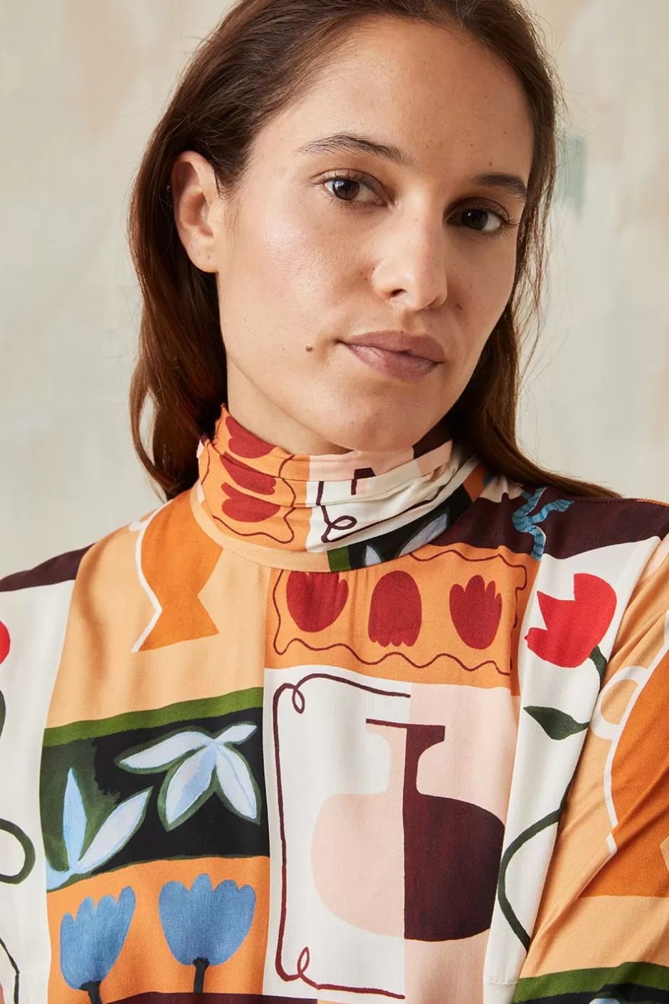 blouse_impriale_soi_x_laetitia_rouget_4.webp Soi Paris Blouse Impériale Soi x Laetitia Rouget IMPRIMÉS New