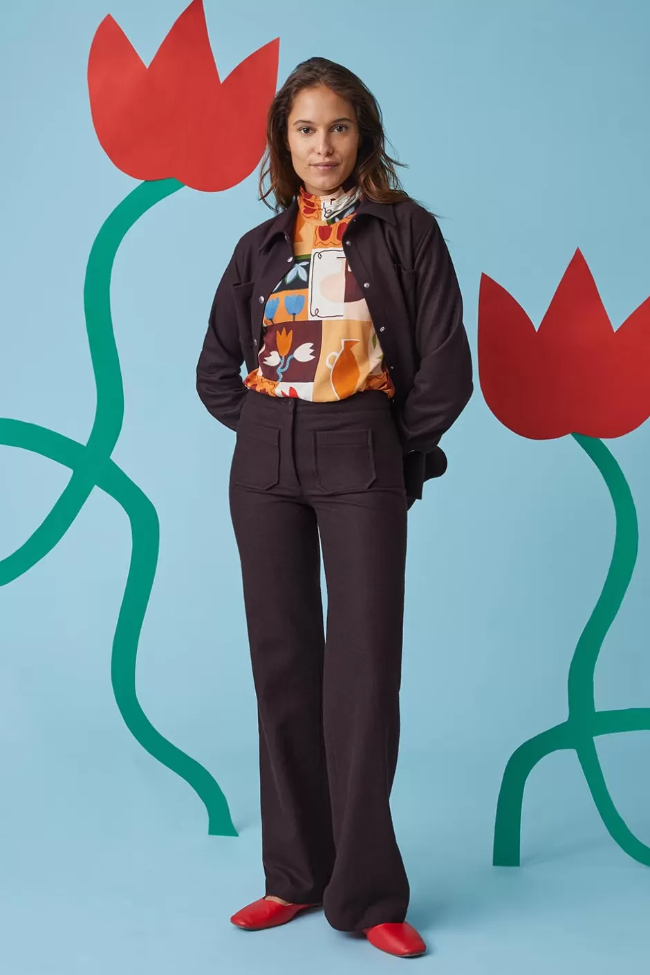 blouse_impriale_soi_x_laetitia_rouget_7.webp Soi Paris Blouse Impériale Soi x Laetitia Rouget IMPRIMÉS New