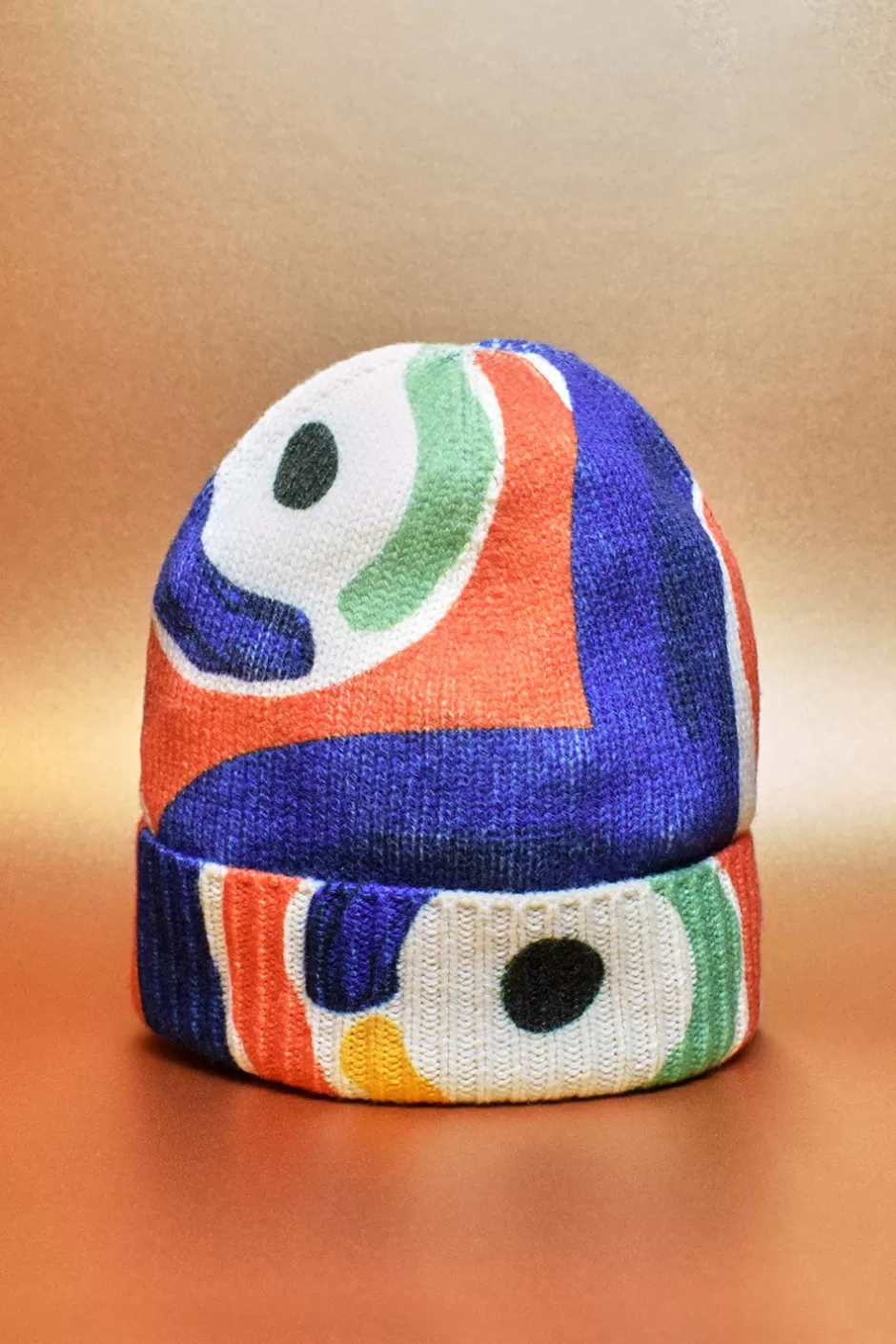 Soi Paris Bonnet en laine Prunelle IMPRIMÉS Best