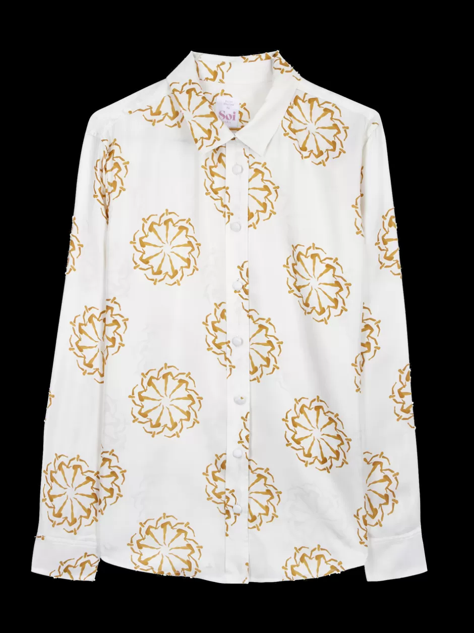 chemisier_en_soie_jeux_de_jambes_dor_11.webp Soi Paris Chemisier en soie Jeux de Jambes Doré IMPRIMÉS Cheap