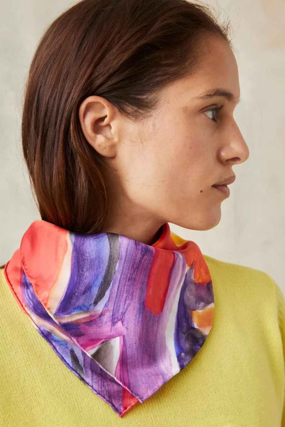 foulard_en_soie_dlices_4.webp Soi Paris Foulard en soie Délices IMPRIMÉS Store