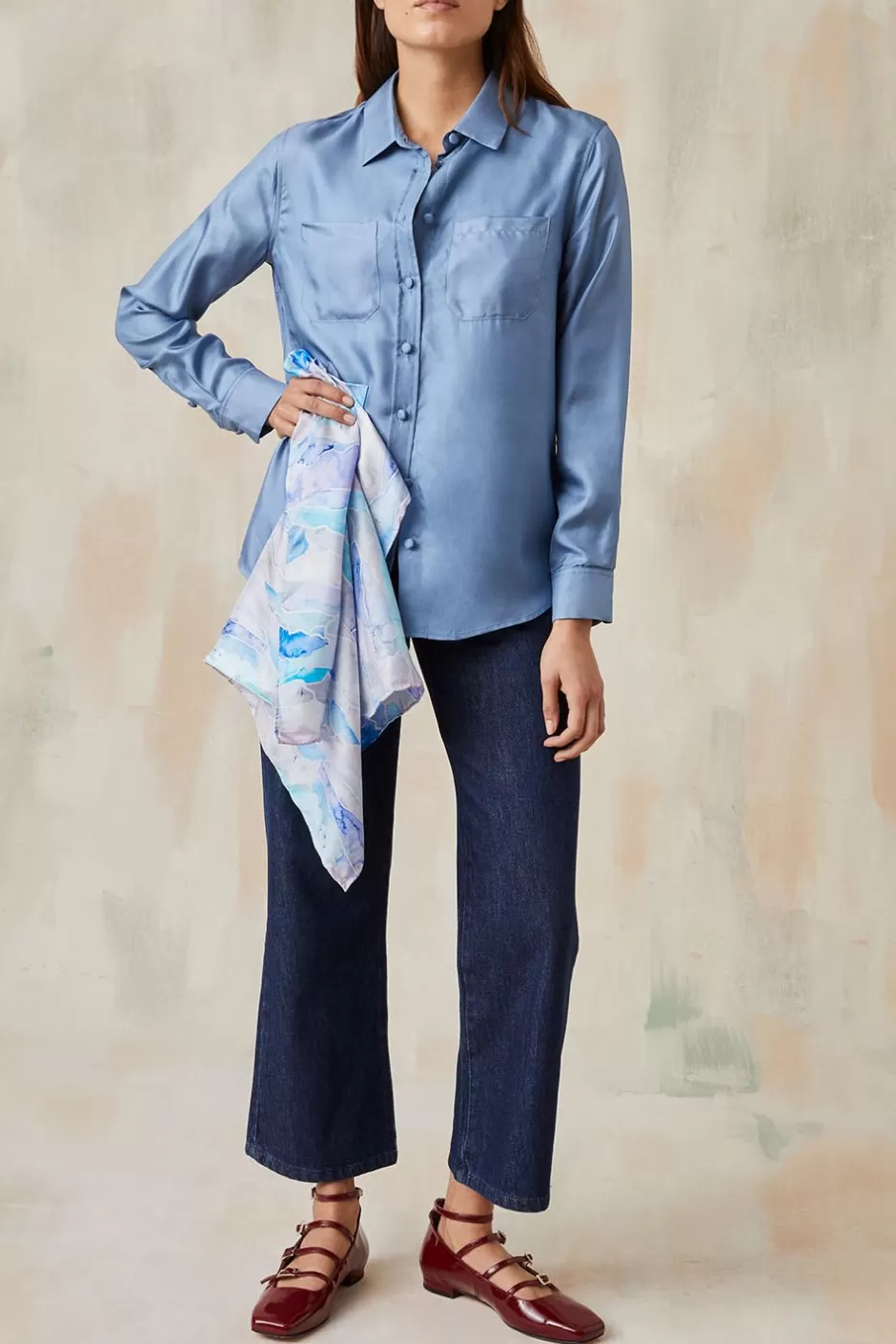 foulard_en_soie_givre_4.webp Soi Paris Foulard en soie Givre IMPRIMÉS Cheap