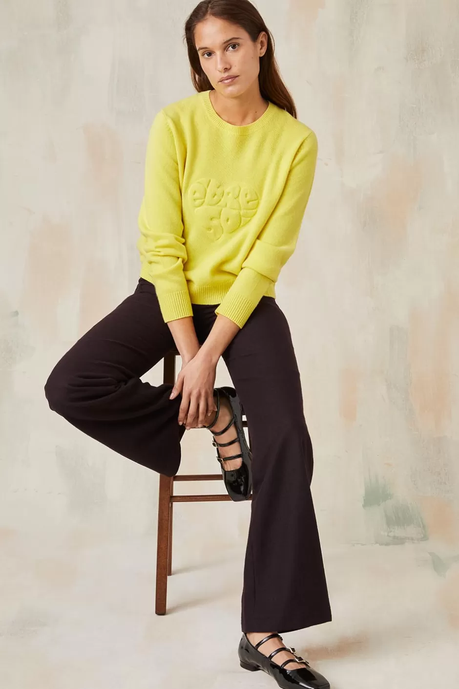 pull_jaune_pop_5.webp Soi Paris Pull Jaune Pop IMPRIMÉS Store