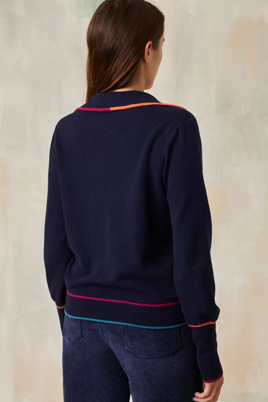 pull_paolo_bleu_profond_6.webp Soi Paris Pull Paolo Bleu Profond IMPRIMÉS Shop