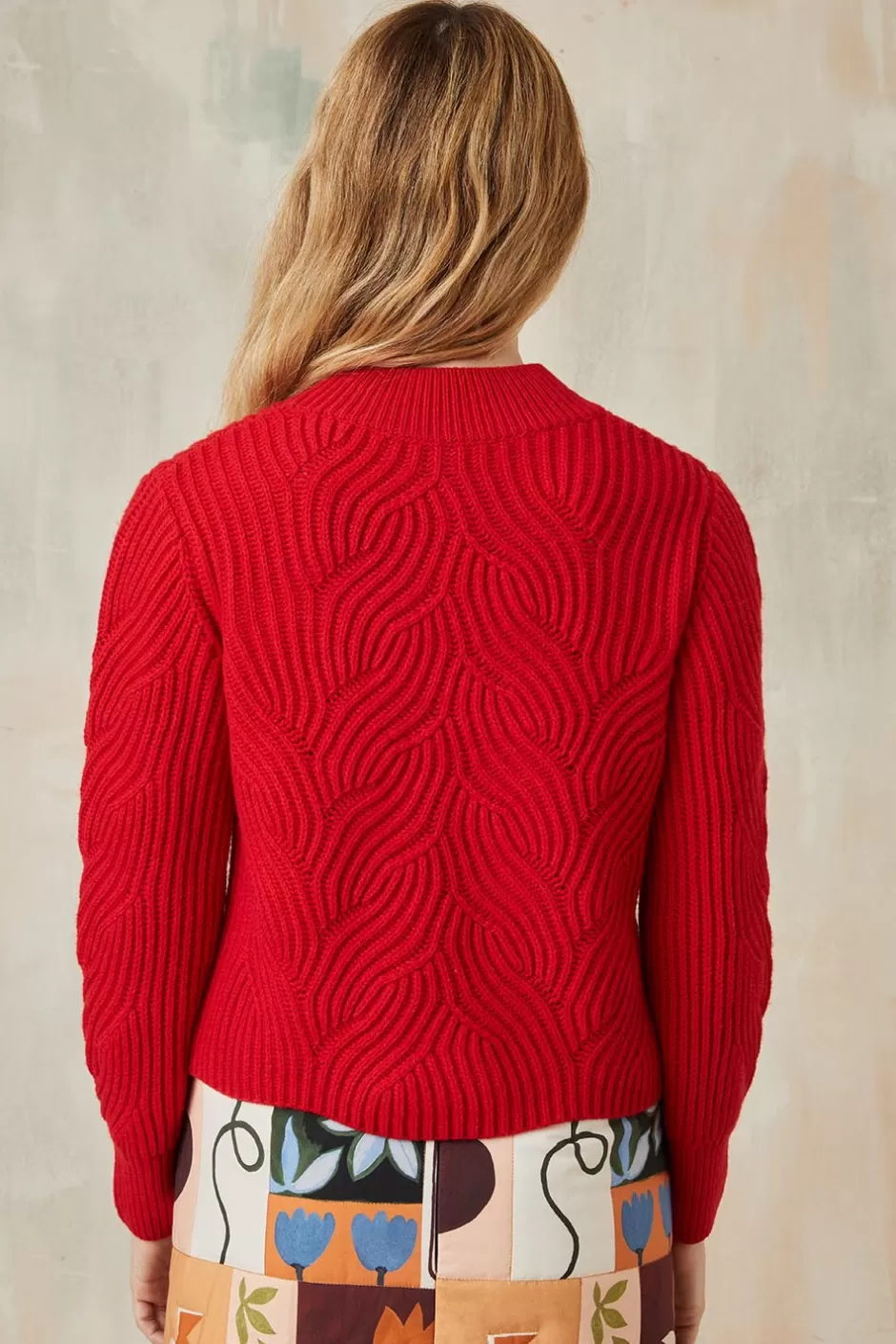 pull_rouge_vermillon_10.webp Soi Paris Pull Rouge Vermillon IMPRIMÉS Discount