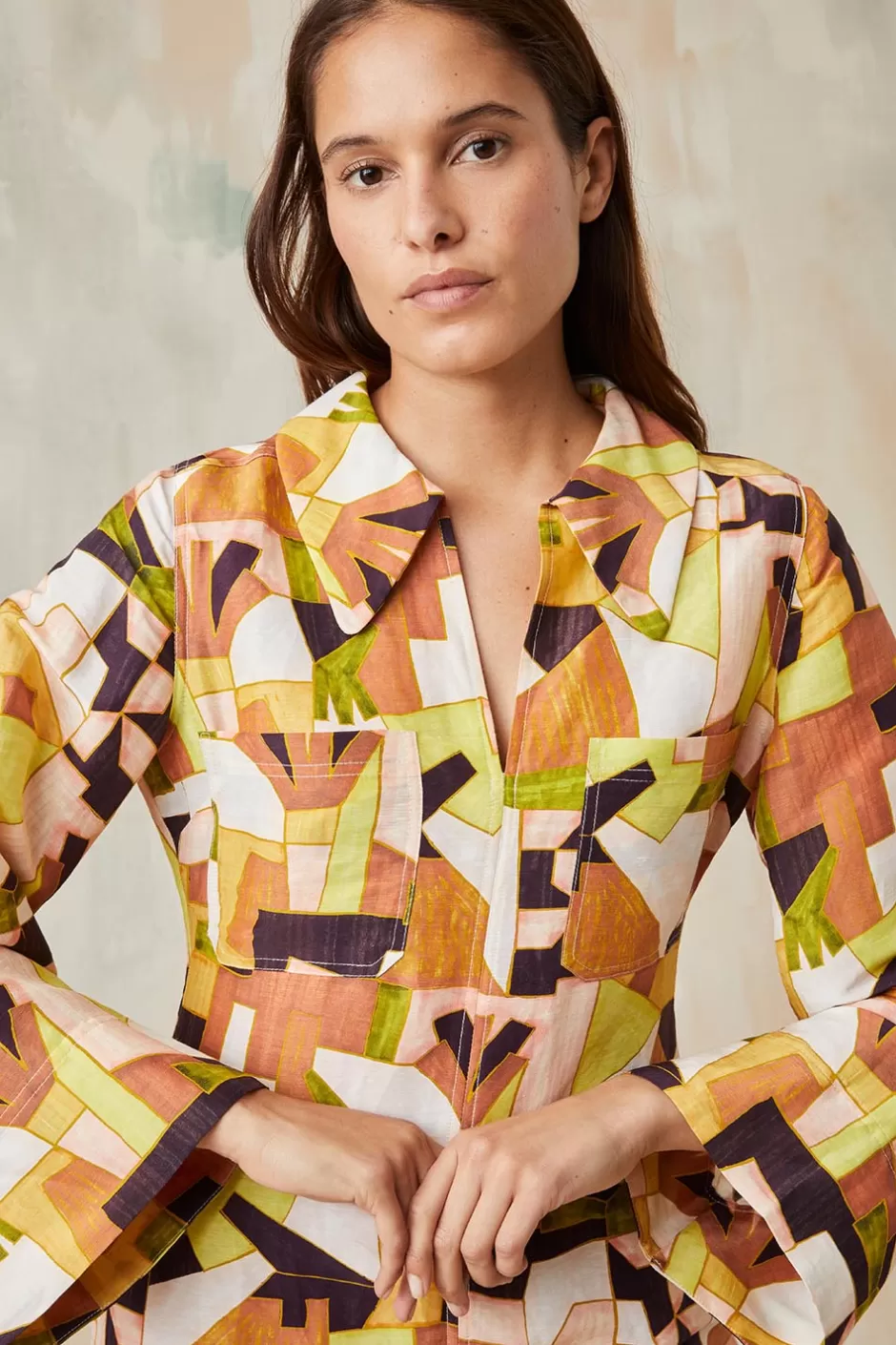 robe_janis_potager_3.webp Soi Paris Robe Janis Potager IMPRIMÉS Shop