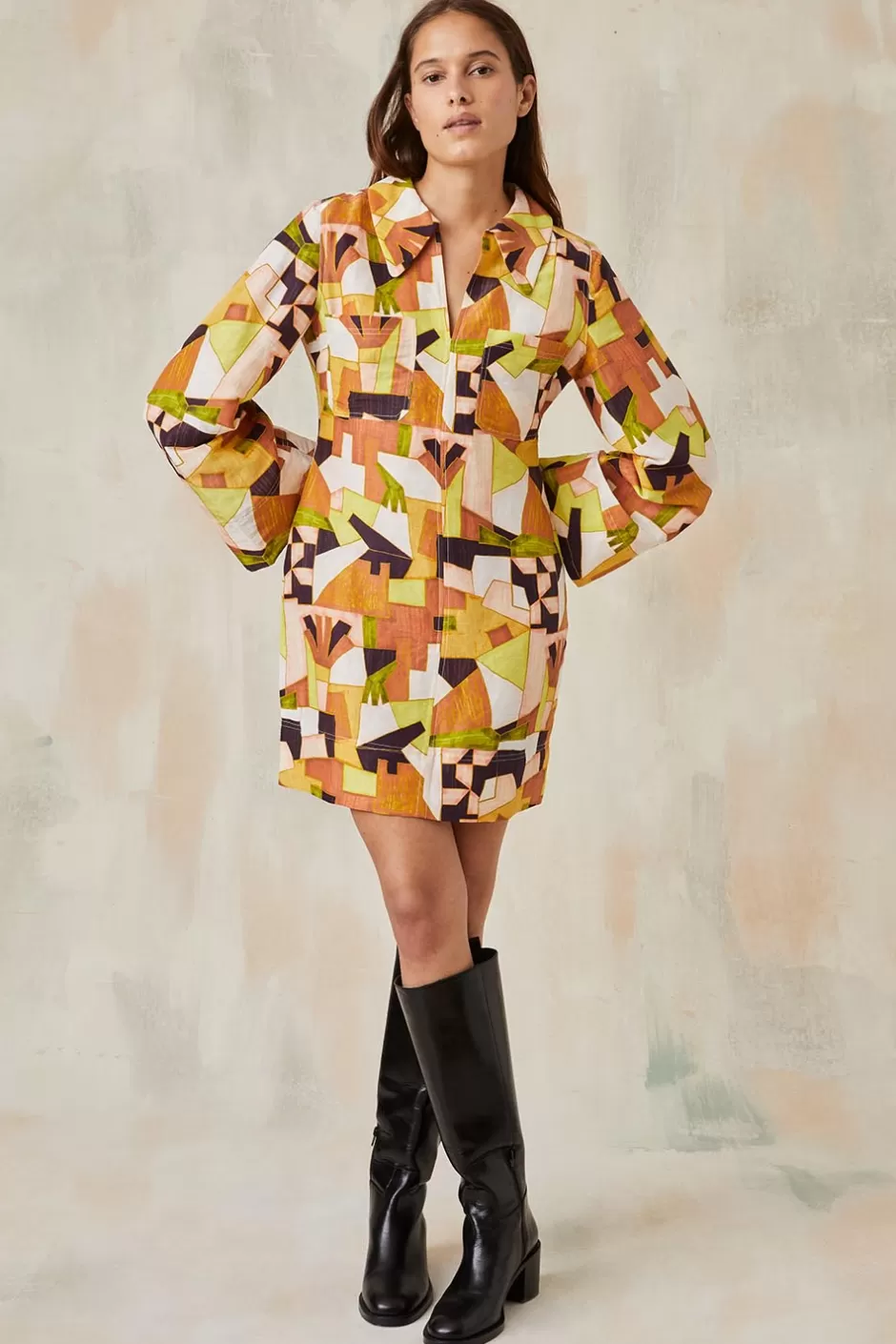 robe_janis_potager_4.webp Soi Paris Robe Janis Potager IMPRIMÉS Shop