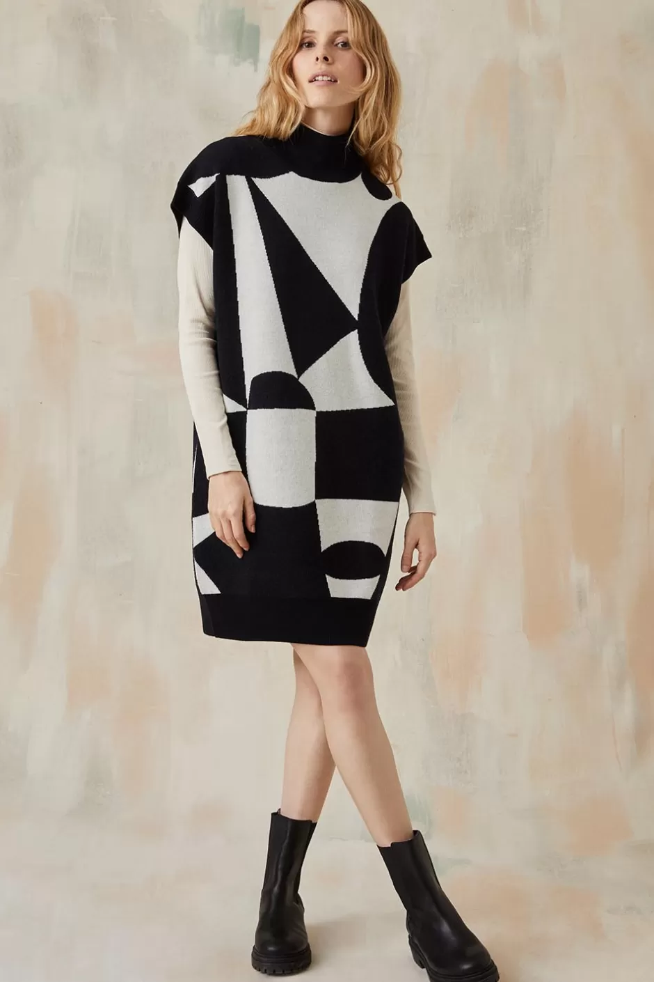 robe_pull_pablo_10.webp Soi Paris Robe Pull Pablo IMPRIMÉS New