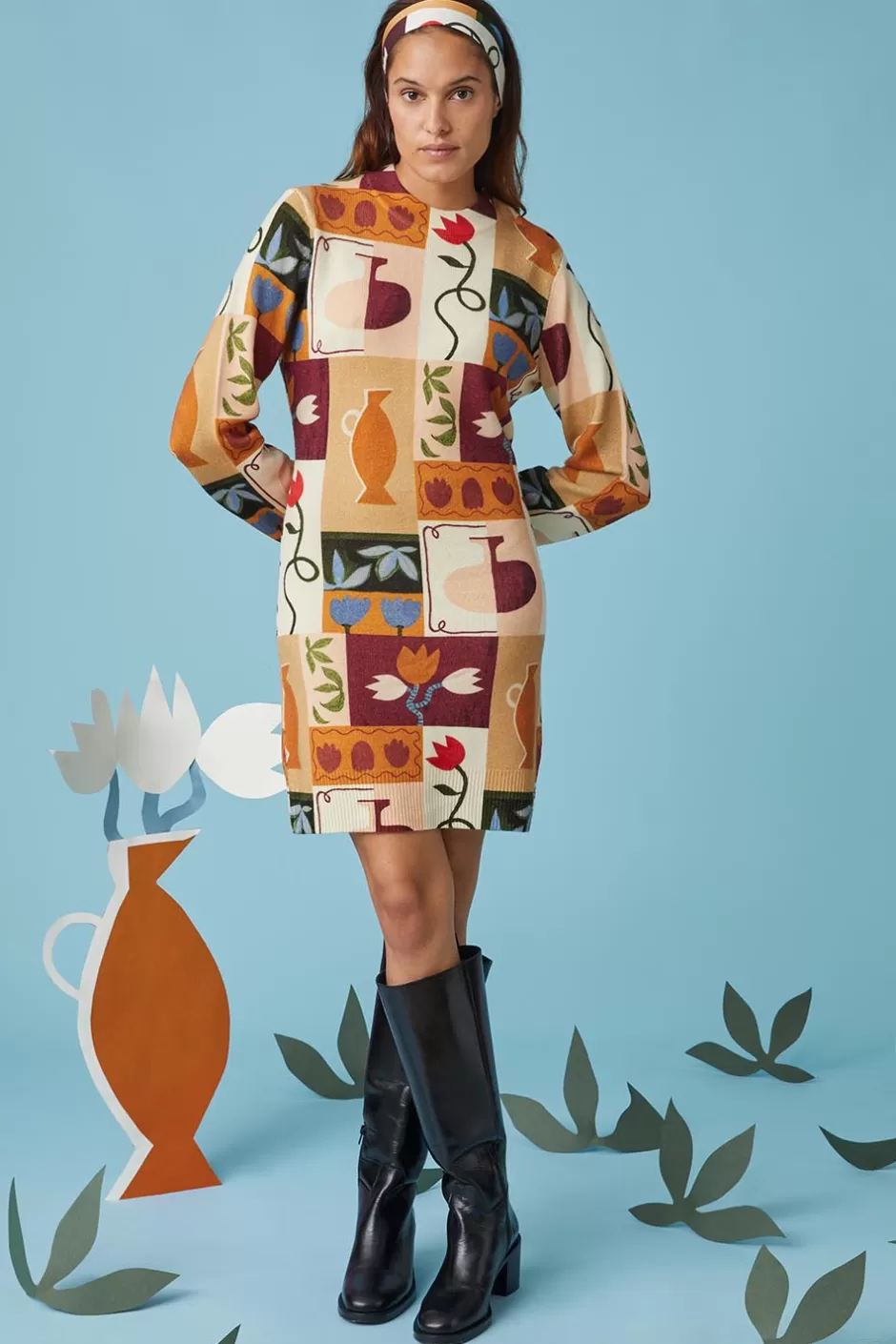 robe_pull_soi_x_laetitia_rouget_4.webp Soi Paris Robe Pull Soi x Laetitia Rouget IMPRIMÉS Outlet