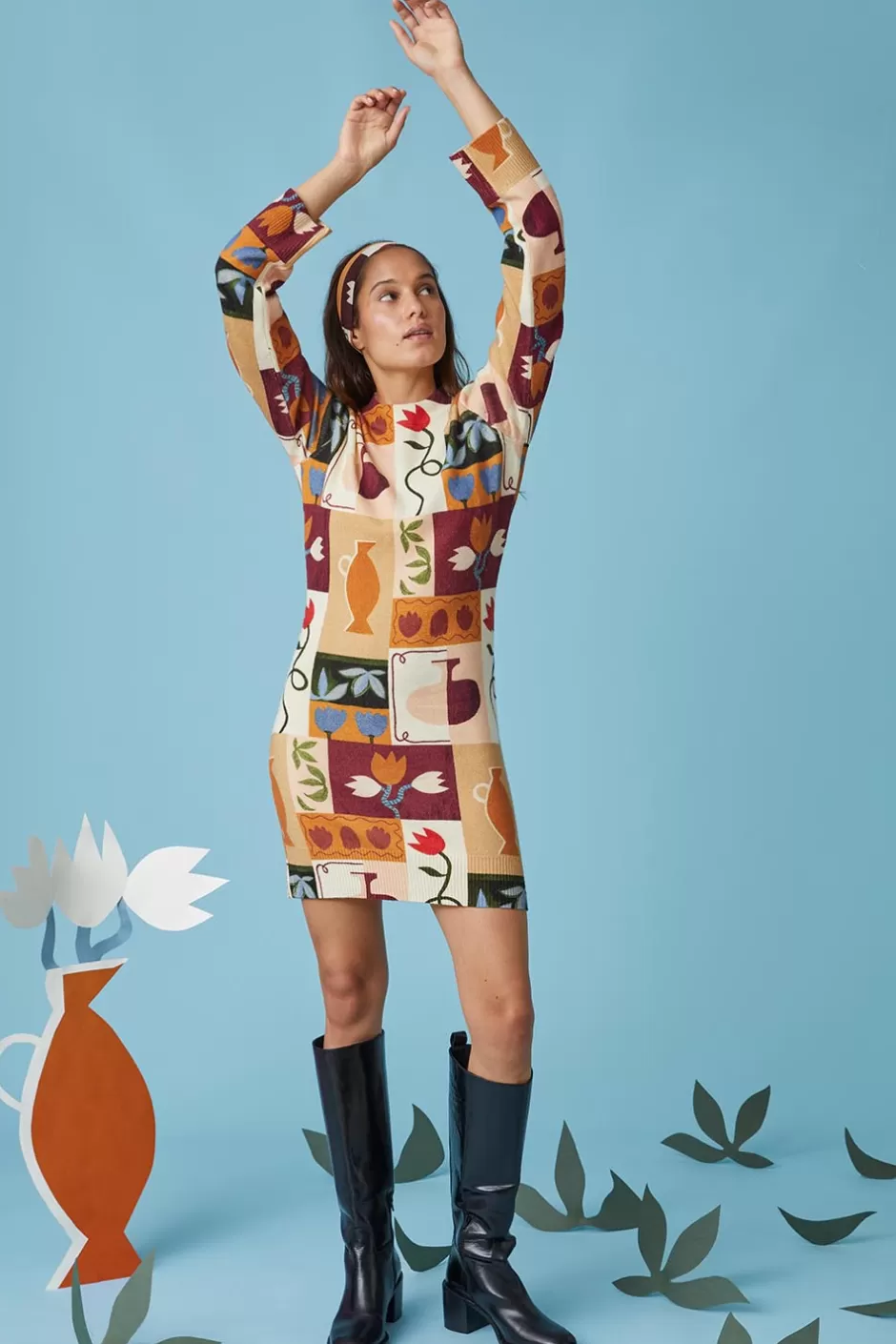 robe_pull_soi_x_laetitia_rouget_6.webp Soi Paris Robe Pull Soi x Laetitia Rouget IMPRIMÉS Outlet