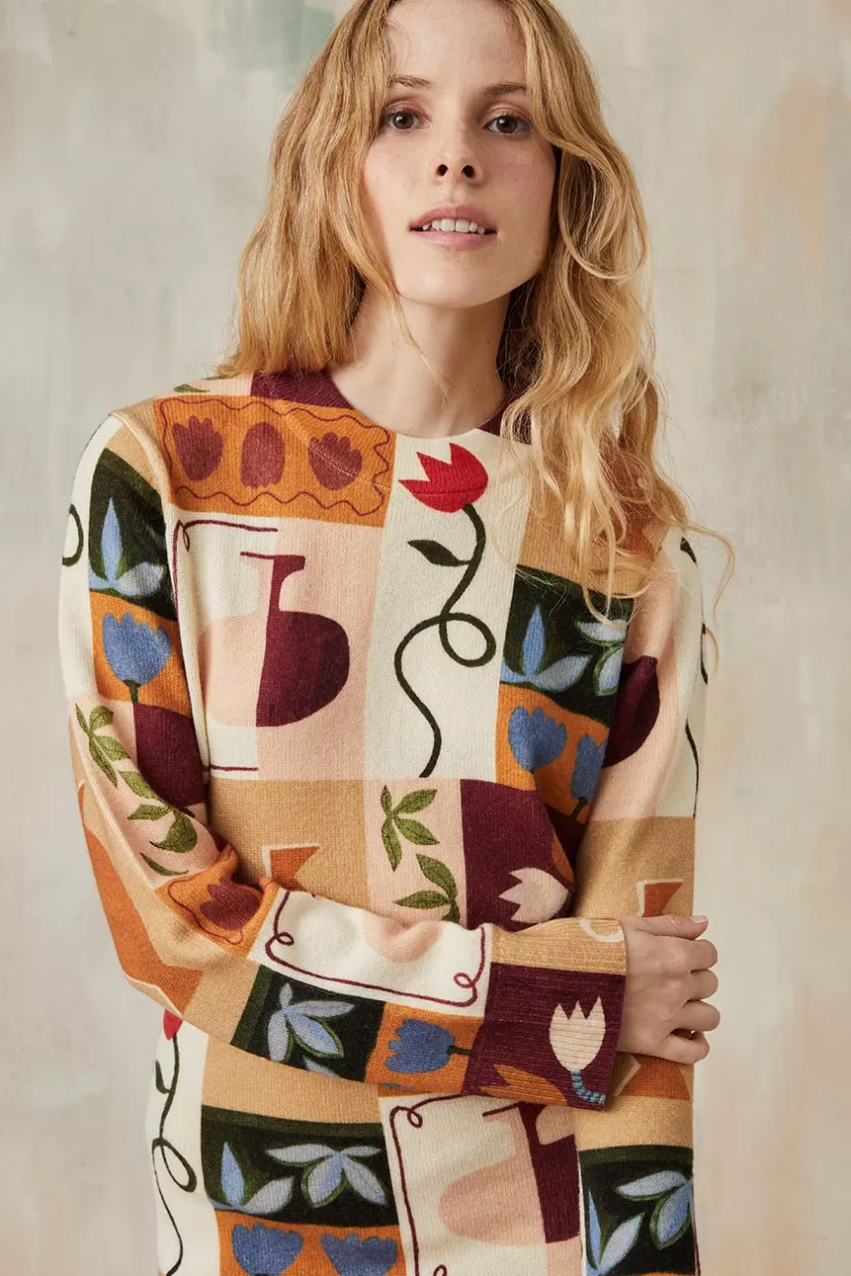 robe_pull_soi_x_laetitia_rouget_9.webp Soi Paris Robe Pull Soi x Laetitia Rouget IMPRIMÉS Outlet