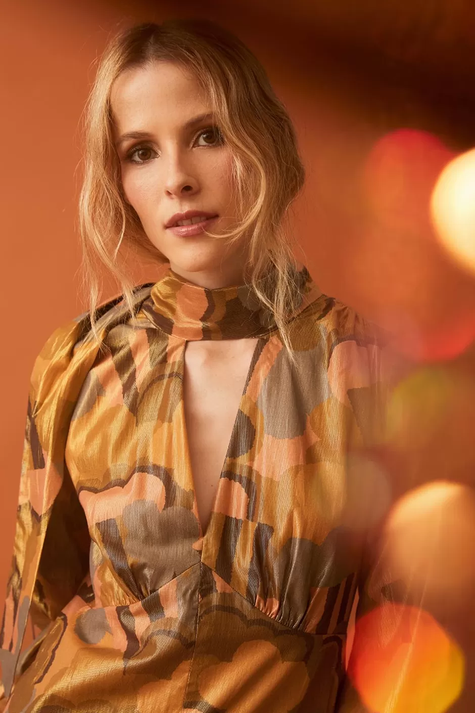 robe_scarlett_golden_pop_corn_4.webp Soi Paris Robe Scarlett Golden Pop Corn IMPRIMÉS Flash Sale