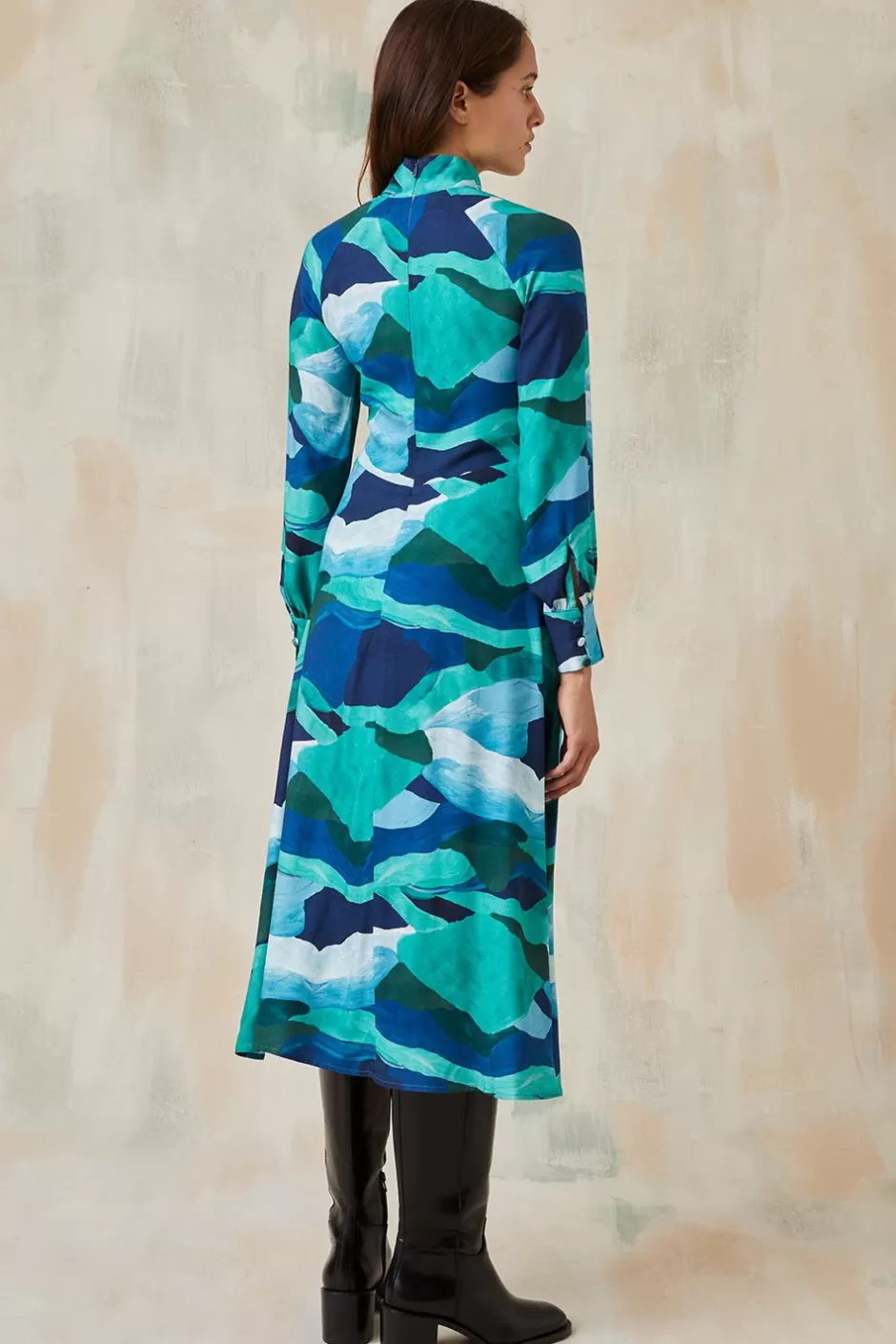 robe_victoria_evasion_glace_5.webp Soi Paris Robe Victoria Evasion glacée IMPRIMÉS Store