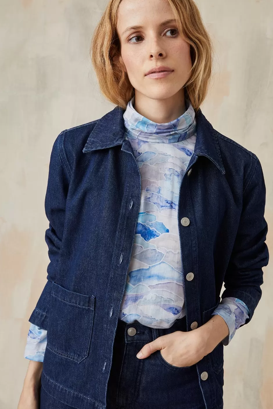 veste_landscape_denim_brut_2.webp Soi Paris Veste Landscape Denim Brut IMPRIMÉS Discount