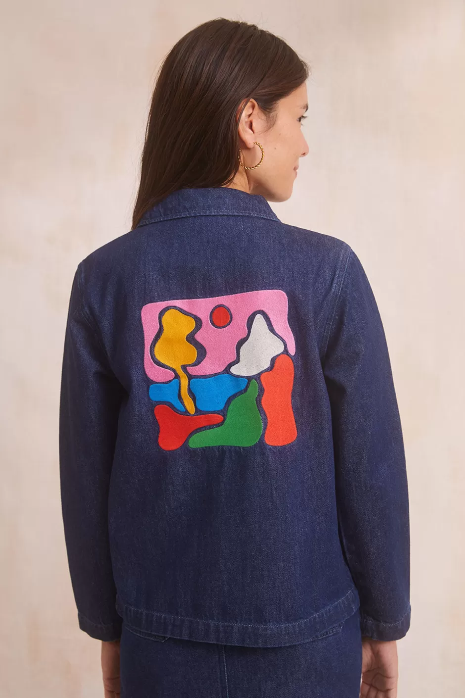 veste_landscape_denim_brut_6.webp Soi Paris Veste Landscape Denim Brut IMPRIMÉS Discount